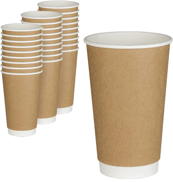 Buy 12oz Compostable Paper Cups in Kigali – Eco-Friendly Kraft Cups